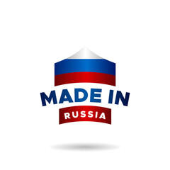 Made In Russia Vector Banner Design