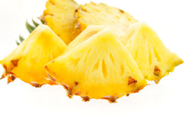 Pineapple on white background