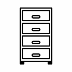 cabinet with drawers