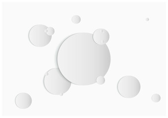 illustration of an background with bubbles