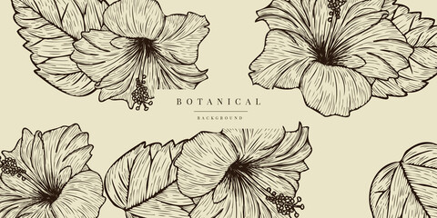 Tropical Plant Illustration © Bitterheart