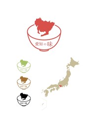 日本のご当地の味-愛知