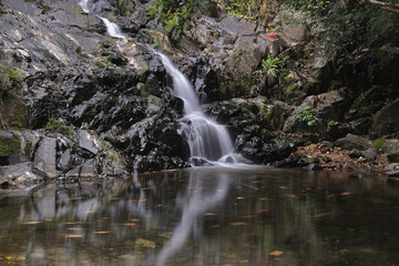 a Siu Chik Sha waterfall at Lohas Park, hk