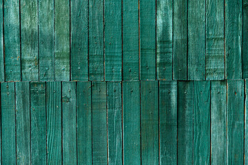 Blue wood textured background. Wooden wall or fence with zigzag planks. Seamless herringbone pattern