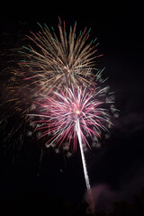 Fourth of July fireworks display