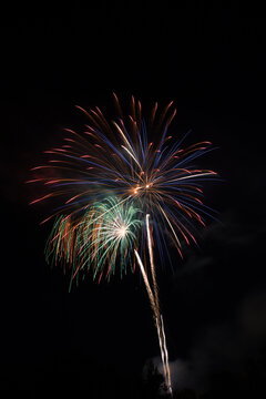Fourth of July fireworks display