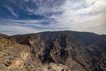 Fototapeta na wymiar Jabal Shams Oman