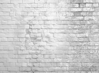 white brick wall