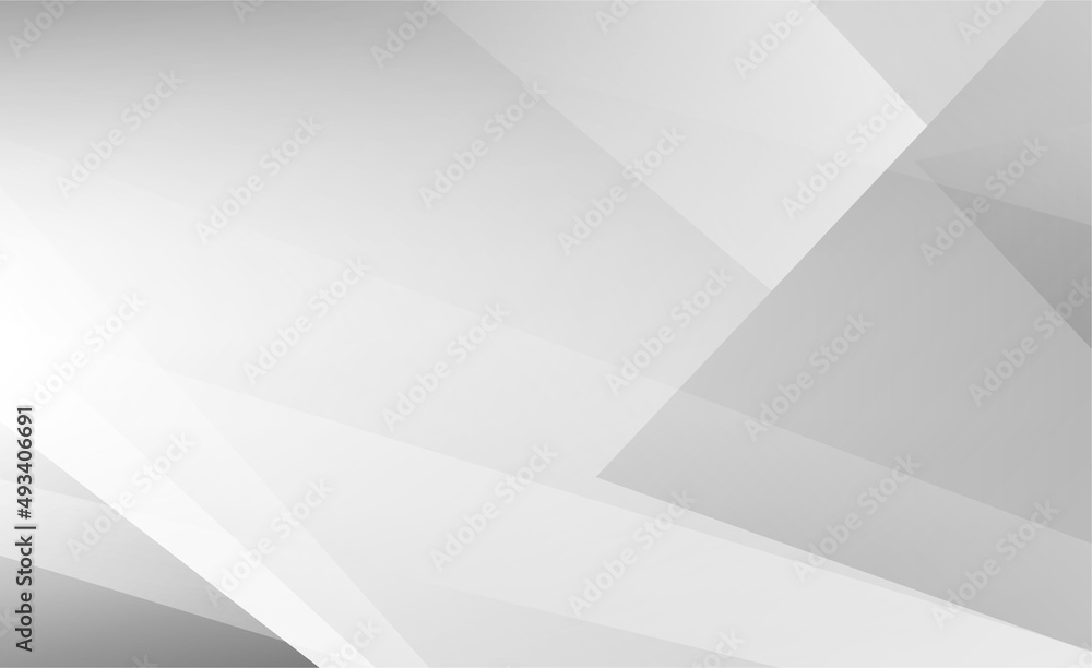 Poster abstract white and gray gradient background. halftone shapes design background.