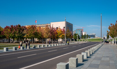 das Bundeskanzleramt in Berlin
