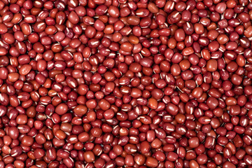 azuki bean or red bean Seeds texture background