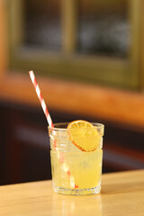citrus cocktail lemonade with orange