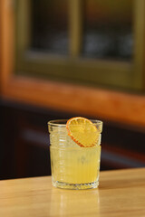 citrus cocktail lemonade with orange