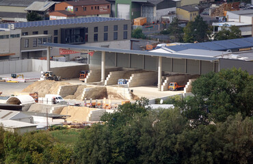 Gewerbegebiet bei Würzburg