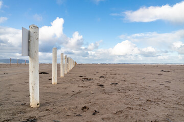 This is Downhill Beach in Northern Ireland