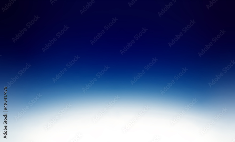 Poster dark blue empty bight sky space gradient effect background template design.
