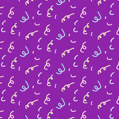 seamless background with colorful scratch lines