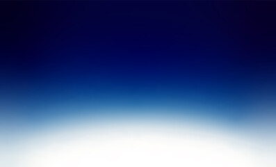 Dark blue empty bight sky space gradient effect background template design. 