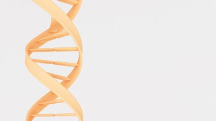 Conceptual background of DNA structure,Genetic technology,3d rendering