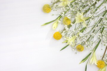 ナチュラルフラワーのフレーム