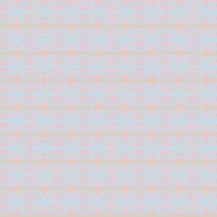 Snowflakes Fair Isle Seamless Pattern Design