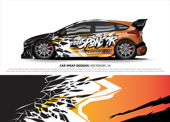 Fototapeta premium car graphic background vector. abstract lines vector with modern camouflage design concept for truck and vehicles graphics vinyl wrap 