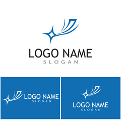 Star icon Template vector illustration design