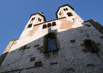 St. Andrew's Church Krakow. Romanesque and Baroque church located at Grodzka Street in the Old Town...