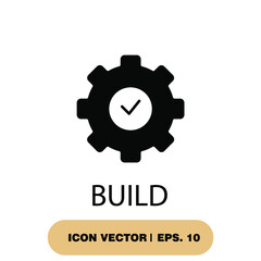build icons  symbol vector elements for infographic web