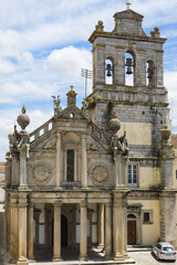 Fototapeta na wymiar Church and Convent Da Graça, UNESCO World Heritage Site, Evora, Alentejo, Portugal