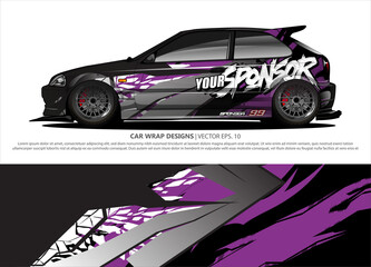 car graphic background vector. abstract lines vector with modern camouflage design concept  for truck and vehicles graphics vinyl wrap 