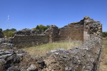 Roman ruins of Sao Cucufate, Temple, Vila de Frades, Vidigueira, Alentejo, Portugal
