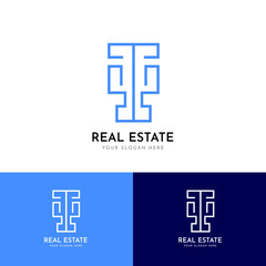 Real estate business logo design