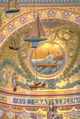 Fototapeta na wymiar Notre Dame de la Garde Basilica, Marseilles