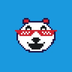 Panda punks © Pixel art