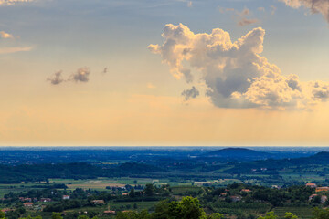 The beautiful vineyard of Collio, Friuli Venezia-Giulia, Italy