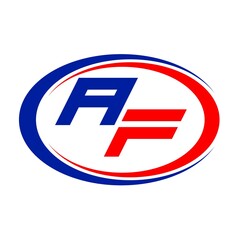 fusion logo with lette AF