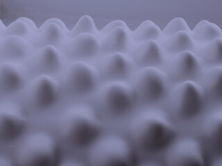 Bubbly and wavy, veri peri abstract macro surface.