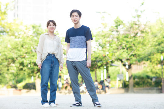 夫婦のポートレート