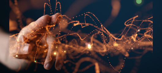 Global digital connections with technology