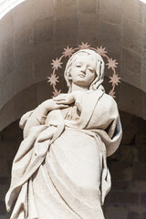 Naklejka premium Ortigia main cathredal