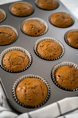 Gingerbread cupcakes