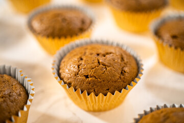 Gingerbread cupcakes