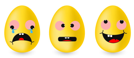 We are happy
golden easter eggs easter concept.
customer service rating.
