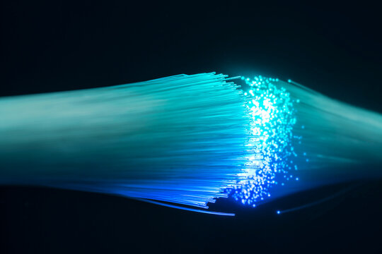 Illuminated optical fibers