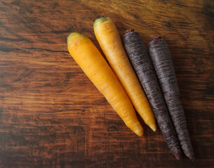 カラフルなにんじん　　イメージ