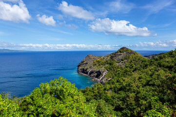 Pointe de la Vieille Anse, Terre-de-Haut, Iles des Saintes, Les Saintes, Guadeloupe, Lesser Antilles, Caribbean.
