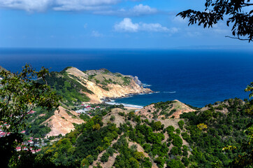 Beach Grande Anse, Terre-de-Haut, Iles des Saintes, Les Saintes, Guadeloupe, Lesser Antilles, Caribbean.