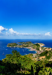 Bay of Les Saintes, Terre-de-Haut, Iles des Saintes, Les Saintes, Guadeloupe, Lesser Antilles, Caribbean.