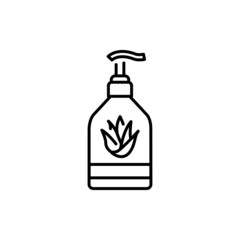 Soap color line icon. Pictogram for web page